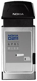 PCMCIA karta Nokia D211