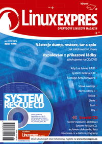 LinuxEXPRES - obálka čísla 4/2005