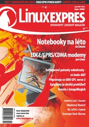 LinuxEXPRES - obálka čísla 8/2005